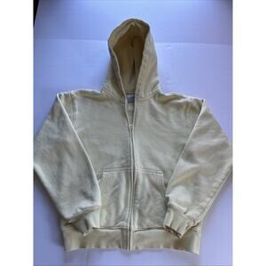 Tna Cozy Fleece Yellow Hoodie Size S